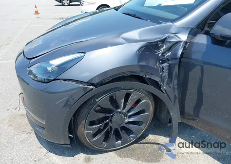 2023 Tesla Model Y Performance Dual Motor All-Wheel Drive из США, поврежденный, VIN 7SAYGDEF2PF969185